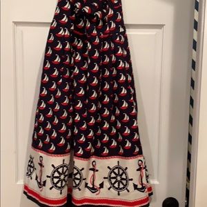 Halter Dress - nautical